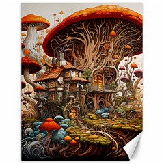 House Mushrooms Canvas 12  X 16  by pakminggu