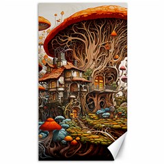 House Mushrooms Canvas 40  X 72  by pakminggu