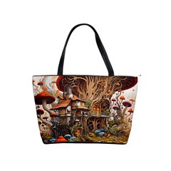 House Mushrooms Classic Shoulder Handbag by pakminggu