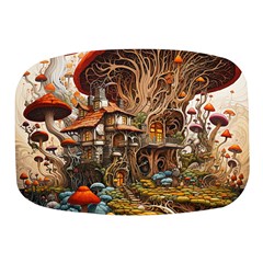 House Mushrooms Mini Square Pill Box by pakminggu