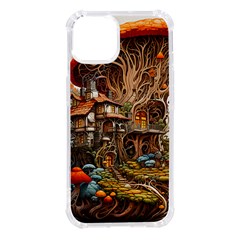 House Mushrooms Iphone 14 Tpu Uv Print Case by pakminggu