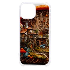 House Mushrooms Iphone 13 Mini Tpu Uv Print Case by pakminggu