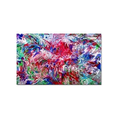 Flow Iv Sticker (rectangular) by kaleidomarblingart