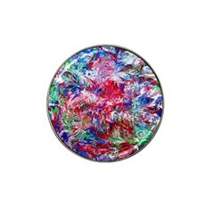 Flow Iv Hat Clip Ball Marker by kaleidomarblingart