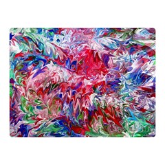 Flow Iv Two Sides Premium Plush Fleece Blanket (mini) by kaleidomarblingart