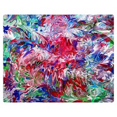 Flow Iv Premium Plush Fleece Blanket (medium) by kaleidomarblingart