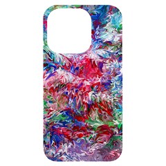 Flow Iv Iphone 14 Pro Black Uv Print Case by kaleidomarblingart