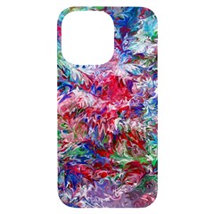 Flow Iv Iphone 14 Pro Max Black Uv Print Case by kaleidomarblingart