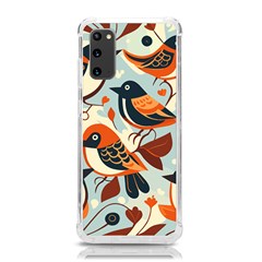 Vintage Birds Pattern Samsung Galaxy S20 6 2 Inch Tpu Uv Case by Valentinaart