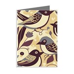 Vintage Birds pattern Mini Greeting Cards (Pkg of 8) Right