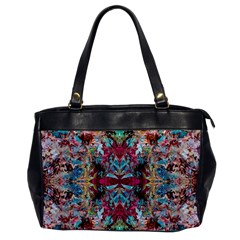 Blended Arabesque Oversize Office Handbag