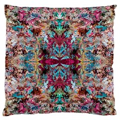 Blended Arabesque Standard Premium Plush Fleece Cushion Case (one Side) by kaleidomarblingart