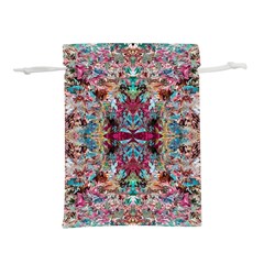 Blended Arabesque Lightweight Drawstring Pouch (m) by kaleidomarblingart