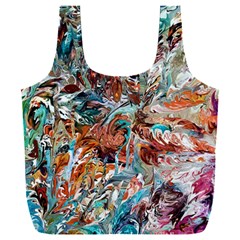 Pour Blend  Full Print Recycle Bag (xxxl) by kaleidomarblingart