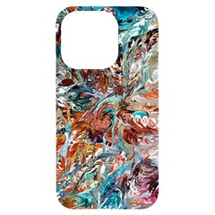 Pour Blend  Iphone 14 Pro Black Uv Print Case