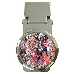 Pour Skin  Money Clip Watches by kaleidomarblingart