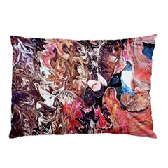 Pour Skin  Pillow Case (two Sides) by kaleidomarblingart