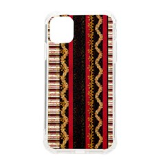 Textile Pattern Abstract Fabric Iphone 11 Tpu Uv Print Case by pakminggu