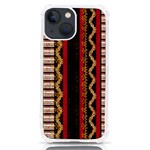 Textile Pattern Abstract Fabric iPhone 13 mini TPU UV Print Case Front