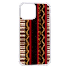 Textile Pattern Abstract Fabric Iphone 13 Pro Max Tpu Uv Print Case by pakminggu