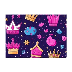 Pattern Royal Crowns Sticker A4 (10 Pack) by pakminggu