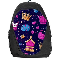 Pattern Royal Crowns Backpack Bag by pakminggu