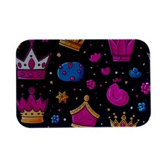 Pattern Royal Crowns Open Lid Metal Box (silver)  