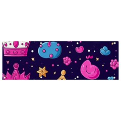 Pattern Royal Crowns Banner And Sign 9  X 3  by pakminggu