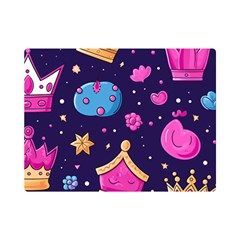 Pattern Royal Crowns Premium Plush Fleece Blanket (mini) by pakminggu