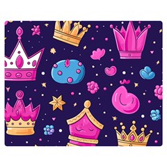 Pattern Royal Crowns Premium Plush Fleece Blanket (medium) by pakminggu