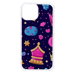 Pattern Royal Crowns Iphone 13 Mini Tpu Uv Print Case