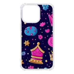 Pattern Royal Crowns Iphone 13 Pro Tpu Uv Print Case