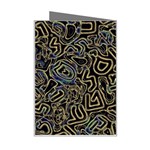 Pattern Abstract Runes Graphic Mini Greeting Card Right