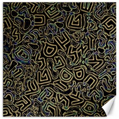 Pattern Abstract Runes Graphic Canvas 20  X 20  by pakminggu