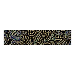 Pattern Abstract Runes Graphic Velvet Scrunchie by pakminggu