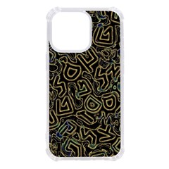 Pattern Abstract Runes Graphic Iphone 13 Pro Tpu Uv Print Case by pakminggu