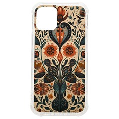 Flower Leaves Floral Iphone 12 Mini Tpu Uv Print Case	 by pakminggu