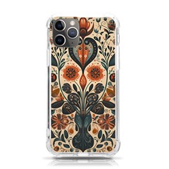 Flower Leaves Floral Iphone 11 Pro 5 8 Inch Tpu Uv Print Case by pakminggu