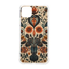 Flower Leaves Floral Iphone 11 Pro Max 6 5 Inch Tpu Uv Print Case by pakminggu