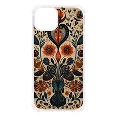 Flower Leaves Floral Iphone 13 Tpu Uv Print Case by pakminggu