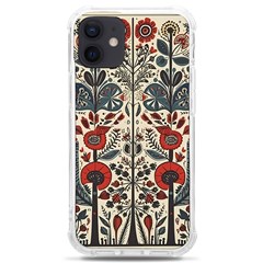 Flowers Leaves Floral Iphone 12 Mini Tpu Uv Print Case	 by pakminggu