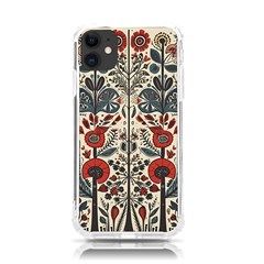 Flowers Leaves Floral Iphone 11 Tpu Uv Print Case by pakminggu