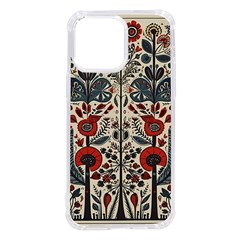 Flowers Leaves Floral Iphone 14 Pro Max Tpu Uv Print Case by pakminggu