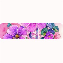 Flowers Leaves Large Bar Mat