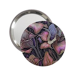 Flowers Iris Plant 2.25  Handbag Mirrors