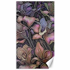 Flowers Iris Plant Canvas 40  x 72 