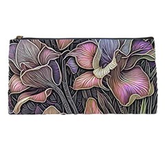 Flowers Iris Plant Pencil Case