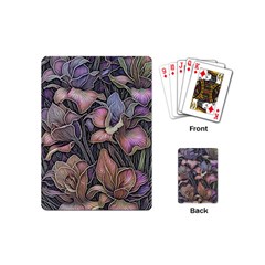 Flowers Iris Plant Playing Cards Single Design (Mini)