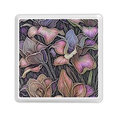 Flowers Iris Plant Memory Card Reader (Square)