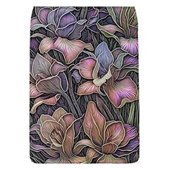 Flowers Iris Plant Removable Flap Cover (L)